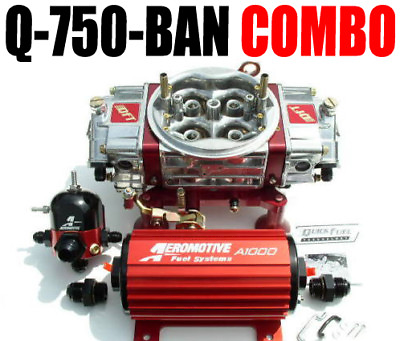 #ad #ad QUICK FUEL Q 750 BAN BLOW THRU CARB FUEL PUMP REG PACKAGE COMBO IN STOCK LOOK $1999.95