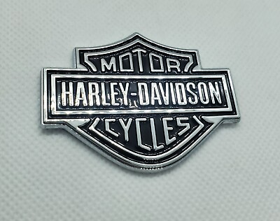 #ad Harley Davidson 3D Small emblem Bar and Shield motorcycle sticker 3M $9.99