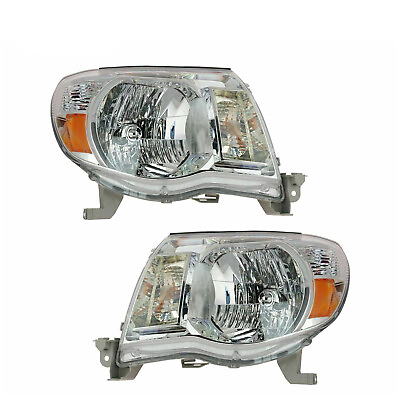 #ad Headlights Headlamps Left amp; Right Pair Set For Toyota 05 11 Tacoma Pickup Truck $272.64