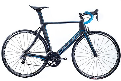 #ad Blue Cycles AC1 EX 2x 11s Carbon Road Bike M L 56cm Aero Shimano Ultegra Di2 Rim $1399.95