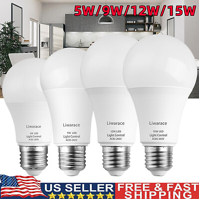 #ad LED Light Bulb 50W 90W 120W 150W Dusk to Dawn Super Bright Energy Saving Bulbs $7.95