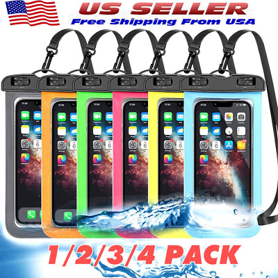 #ad Waterproof Floating Pouch Dry Bag Case Cover For iPhone Cell Phone Touchscreen $8.61