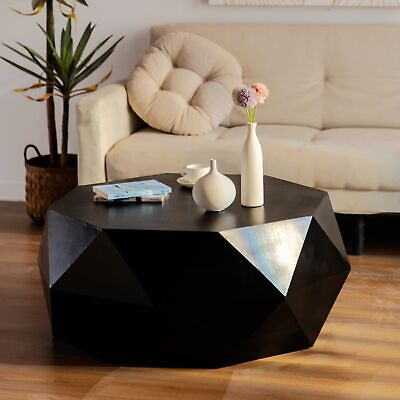 #ad 38quot;Three dimensional Embossed Pattern Design American Retro Style Coffee Table $432.62