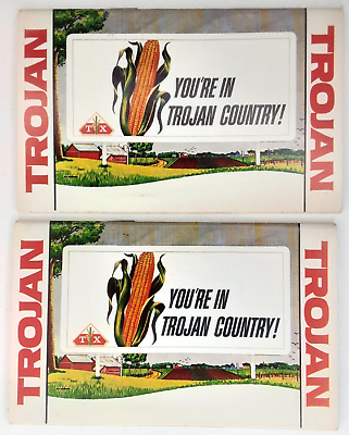 #ad Trojan Seed Co Corn Data Notebook 1960s Set of 2 Agricultural Memorabilia $6.29