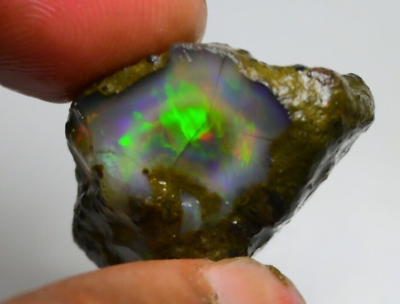 #ad Red Opal Rough 62.55 Carat Natural Ethiopian Opal Raw Welo Opal Gemstone. $62.80