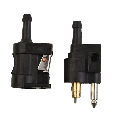 #ad Male amp; Female Fuel Line Connector Fit For Outboard Motor Engine 6mm 1 4quot; $13.16
