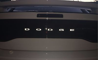 #ad DODGE Trunk Badge Overlay Decal for 2011 2023 Dodge Charger $12.99
