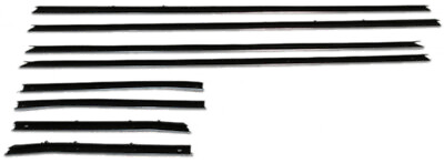#ad Window Sweeps for Chevrolet Camaro 1968 1969 2Dr Convertible Replacement 8pcs $233.69
