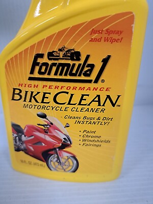 #ad #ad Formula 1 Bike Clean Motorcycle Cleaner 16Fl OZ Spray Bottle NOS $15.00