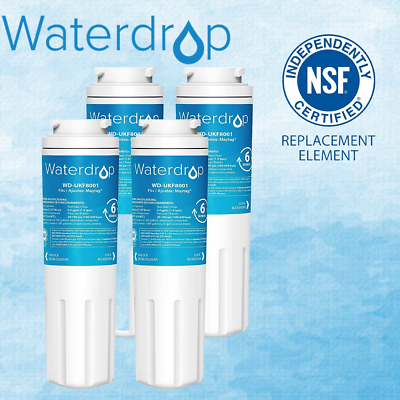 #ad Waterdrop UKF8001 Refrigerator Water Filter Replacement for Maytag UKF8001 4 $27.00