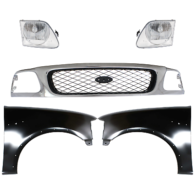 #ad Grille Grill for F150 Truck F250 Ford F 150 F 250 1997 1998 $758.26