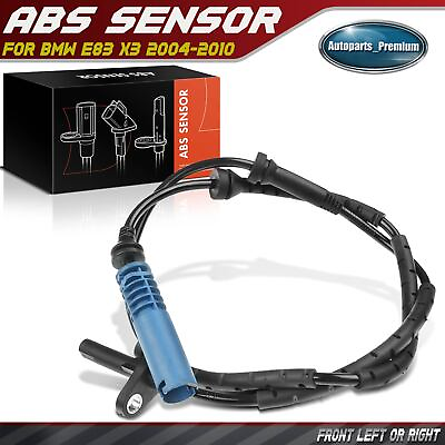 #ad 1x ABS Wheel Speed Sensor for BMW E83 X3 2004 2010 Front Left Driver or Right RH $10.99