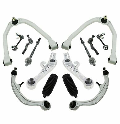 #ad 14 Pc Complete Suspension Kit for Infiniti G35 Nissan 350Z Control Arms Tie Rods $268.15