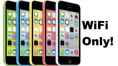 #ad Apple iPhone 5c 8GB 16GB 32GB ALL COLORS WiFi Only $17.99