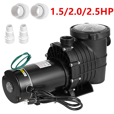 #ad 115V 230V 1.5 2.5HP Swimming Pool Pump Motor Hayward w Strainer In Above Ground $139.90