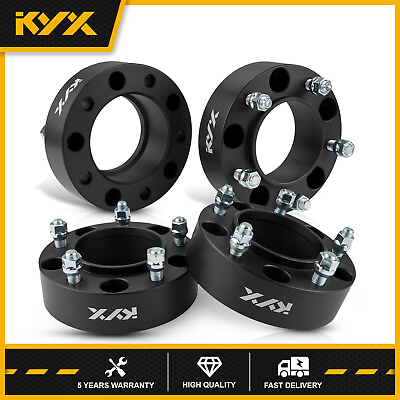 #ad 4Pcs 2quot; Hubcentric Wheel Spacers 5x150 14x1.5 Studs Fits Toyota Tundra Sequoia $98.79