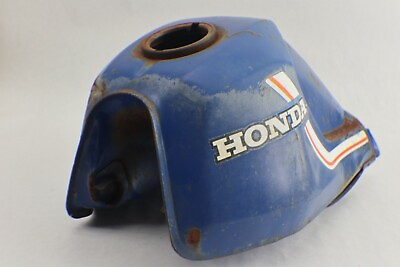 #ad Honda 83 84 85 Atc 110 Blue Gas Tank Rare $90.00