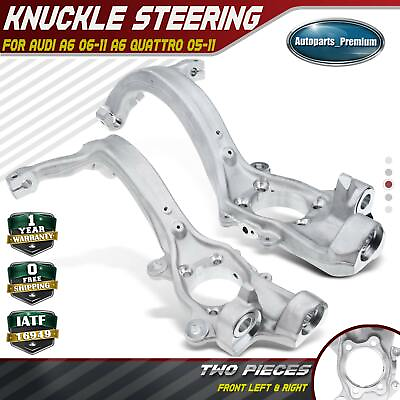 #ad 2x Steering Knuckle for Audi A6 06 11 3.2L A6 Quattro 05 11 Front Left amp; Right $228.99