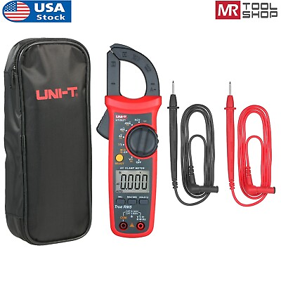 #ad UNI T UT202 Handheld True RMS Digital Clamp Meter Multimeter AC DC Volt NCV Tes $40.41
