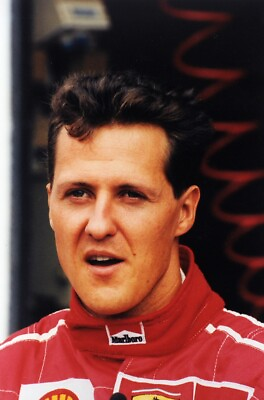 #ad #ad Vintage Press Photo Auto Schumacher Ferrari 1997 print 10 5 8x7 1 8in $16.91
