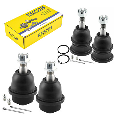 #ad MOOG Front Lower Upper Ball Joints for Chevy GMC Silverado Sierra 2500 3500 HD E $82.56