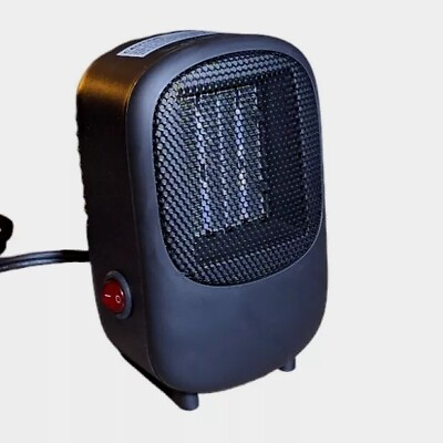 #ad Personal Mini Electric Ceramic Space Heater Portable 400W for Indoor Black $14.98