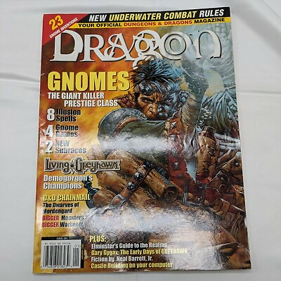 #ad Fantasy RPG Dragon Magazine Issue 291 Official DND Magazine Role Playing Guide $8.99