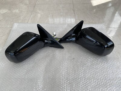 #ad Toyota 97 05 Aristo JZS160 JZS161 Black 202 Power Folding Mirrors Genuine OEM $197.00