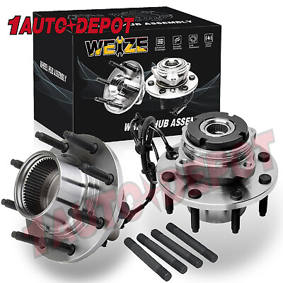 #ad 4WD Front Wheel Bearing and Hubs for Ford F 250 F 350 SD 1999 2004 Excursion x 2 $149.99