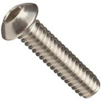 #ad Stainless Button Head Socket Screw 10 24 x 1 100 each $9.99