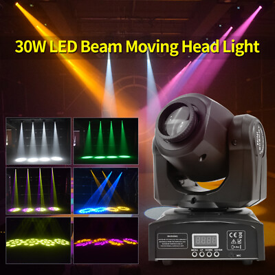 #ad DMX Gobo Spot Mini LED Beam Moving Head Light for Party Disco Club $79.99