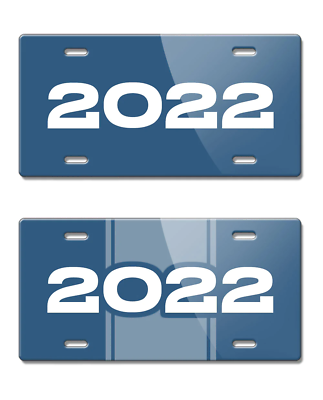 #ad 2022 Customizable License Plate 15 colors 4 font styles $17.90
