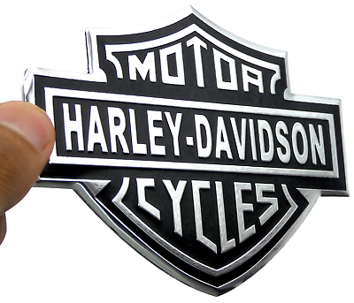 #ad #ad 1x Harley Davidson Emblem Motorcycle Decal Fuel Tank Gas Badge 4.25quot; x 3quot; $7.88