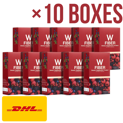 #ad X10 Boxes WINK WHITE FIBER DIETARY SUPPLEMENT DETOX EXCRETION 5 SACHETS $140.00