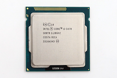 #ad Intel Core i5 3470 3.20GHz Quad Core 6MB LGA 1155 CPU P N: SR0T8 Tested Working $8.99