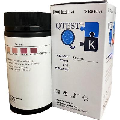 #ad #ad 200 Ketone test strips urine ketosis atkins ketogenisis ketostix keto stick Diet $12.99