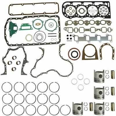 #ad Engine Rebuild Kit Less Bearings Standard Pistons fits Ford $521.94