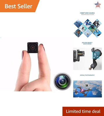 #ad Portable Wireless Spy Camera HD 1080P Night Vision Motion Detection $37.99
