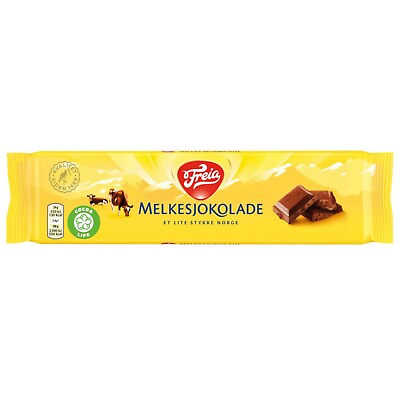 #ad Melkesjokolade: Norwegian Milk Chocolate bar from Freia 200 grs. Made since 1920 $10.99
