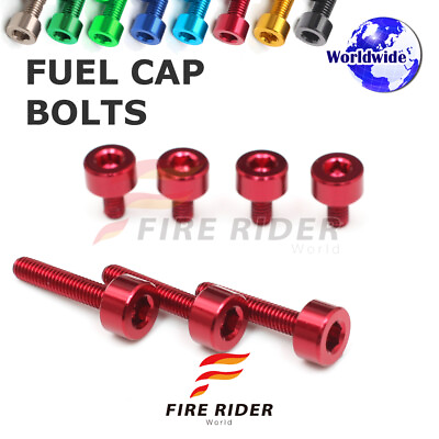 #ad FRW 6Color Fuel Cap Bolts Set For Honda CBR1000RR ABS 08 13 08 09 10 11 12 13 14 $5.88