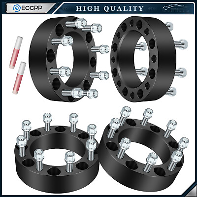 #ad ECCPP 4 Pcs 2quot; 8x170 Wheel Spacers 14x1.5 For 2003 2023 Ford F 250 Super Duty $115.95