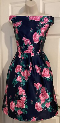 #ad Chi Chi fit and flare occasion dress size 16 party wedding cocktails GBP 48.00