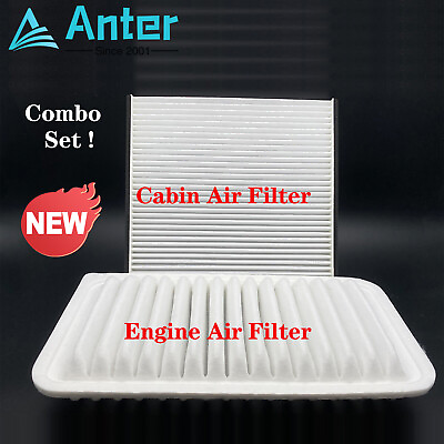#ad Engine Filter amp; Cabin Air Filter Combo Set For Toyota Corolla Matrix 2003 2008 $10.95