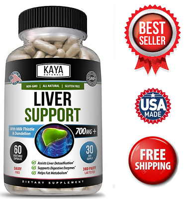 Liver Support Cleanse Detox amp; Repair Formula 22 Herbs Including Milk Thistle $10.14