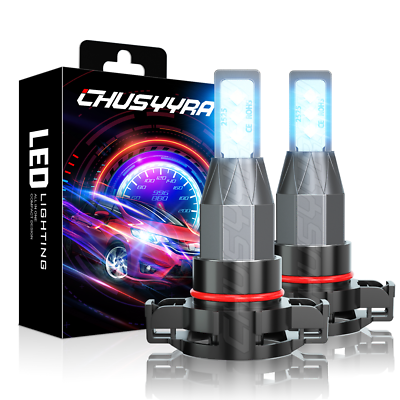 #ad 5202 LED Fog Light Bulb For Chevy Silverado 1500 2007 2015 Blue 8000K $12.99
