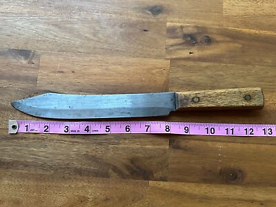 #ad #ad Vintage EKCO Forge USA High Carbon Knife 8quot; Blade 12.5quot; Overall Slicer $19.95