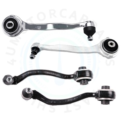 #ad 4x Fits 2001 2002 2007 2008 Benz Front Upper Lower Control Arms amp; Ball Joints $106.19