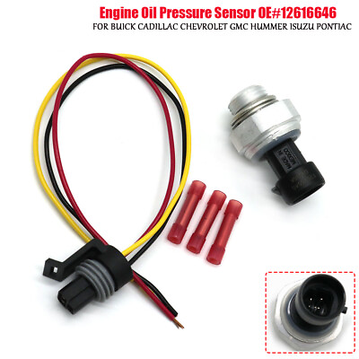 #ad 12616646 For GMC Equipment Engine Oil Pressure Switch Sending Unit CHEVY 5.3L $11.83