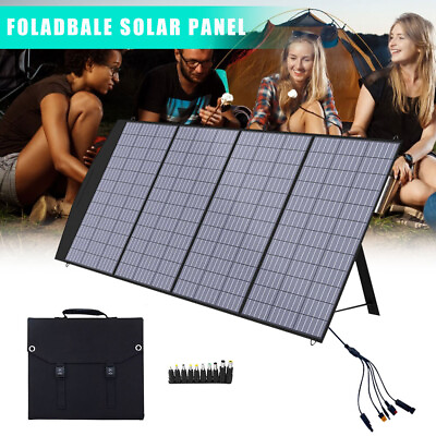 #ad 400W Portable Solar Panel Foldable Solar Charger Waterproof for Power Station RV $284.99