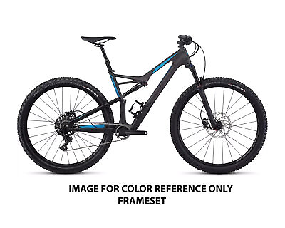 #ad #ad 2017 Specialized Camber FSR Comp Carbon 29 FRAMESET ONLY Carb NenBlu XL $1133.99